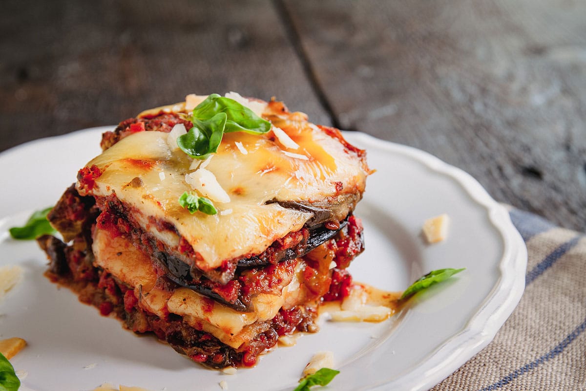 Aubergines parmesan