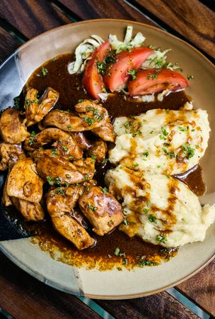 Poitrine de poulet sauce barbecue