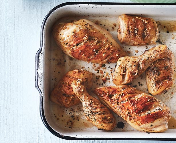 Poitrine de poulet à l'ail