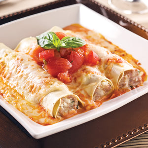 Cannelloni au veau gratiné