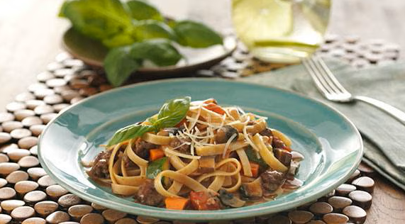 Fetuccine thai au boeuf
